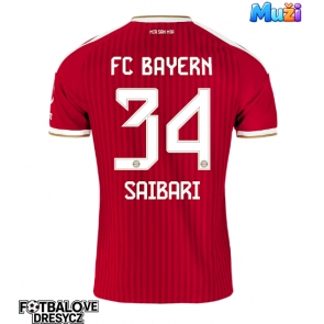Bayern Munich Ismael Saibari #34 Domácí Dres 2026-27 Krátký Rukáv